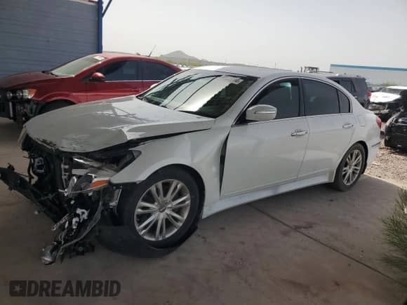 2013 Hyundai Genesis 3.8L z VIN KMHGC4DD9DU248610, wystawiony jako Copart lot #60116784 z przebiegiem 50 036 mil mil oraz Szkoda całkowita • Salvage title. Historia ofert i sprzedaży dostępna na DreamBid. Obrazek 1.