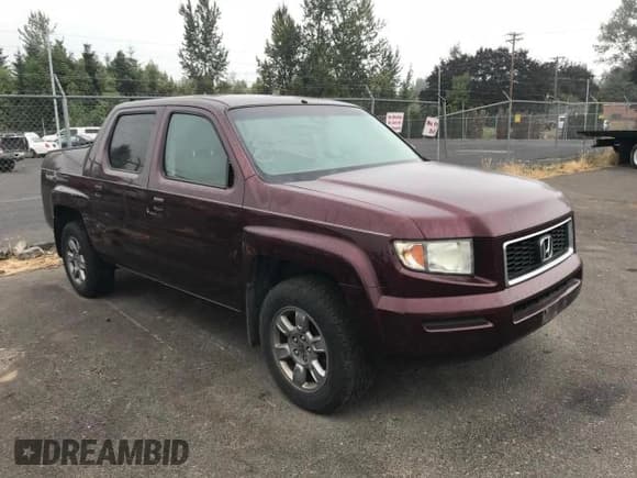 ✅ 2007 Honda Ridgeline RTX • VIN: 2HJYK16337H502006 • Lot: 87347605. Listed on Copart with Not provided. Free auction sales archive from the USA and detailed vehicle history report at DreamBid. Image 1.