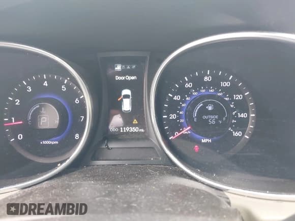 ✅ 2013 Hyundai Santa Fe Limited • VIN: KM8SR4HF0DU002971 • Lot: 43569007. Listed on IAAI with 119,350 mi. Free auction sales archive from the USA and detailed vehicle history report at DreamBid. Image 7.