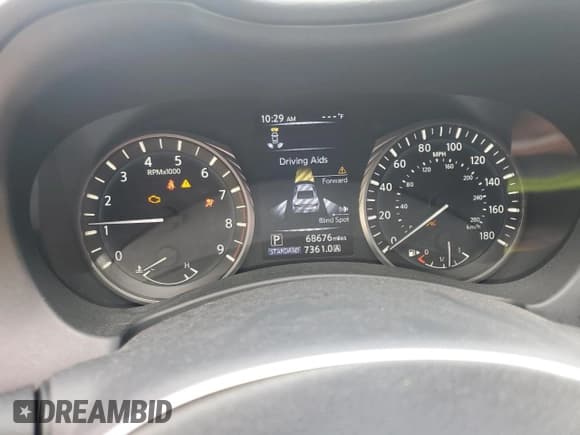 ✅ 2020 Infiniti Q60 Red Sport 400 • VIN: JN1FV7EK0LM400347 • Lot: 61872055. Listed on Copart with 68,676 mi. Free auction sales archive from the USA and detailed vehicle history report at DreamBid. Image 9.