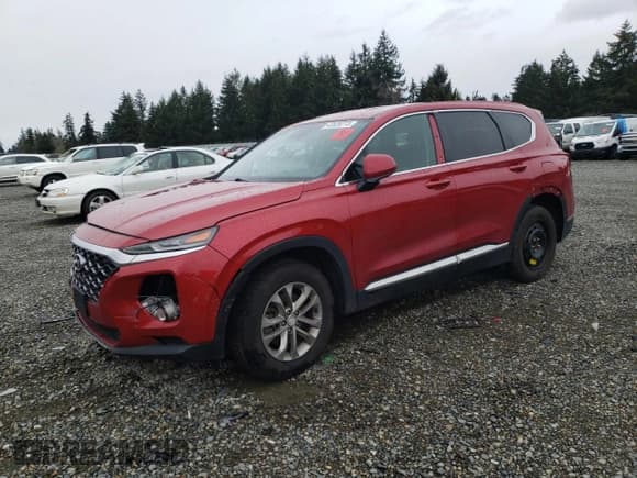 ✅ 2019 Hyundai Santa Fe SE • VIN: 5NMS23AD6KH111869 • Лот: 43639273. Опубликован ранее на Copart с пробегом Не указан. Бесплатный доступ к архиву аукционных продаж из США и подробный отчёт об истории автомобиля на DreamBid. Изображение 1.