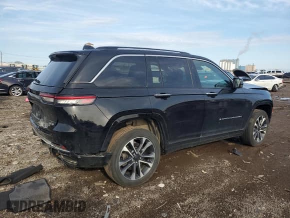 ✅ 2023 Jeep Grand Cherokee Overland • VIN: 1C4RJYD61P8794715 • Lot: 81606465. Listed on Copart with 54,242 mi. Free auction sales archive from the USA and detailed vehicle history report at DreamBid. Image 3.