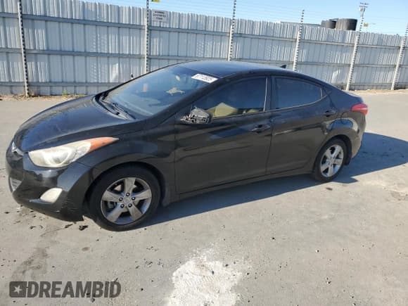 ✅ 2013 Hyundai Elantra GLS • VIN: KMHDH4AE9DU518582 • Lot: 67113925. Listed on Copart with 207,760 mi. Free auction sales archive from the USA and detailed vehicle history report at DreamBid. Image 1.