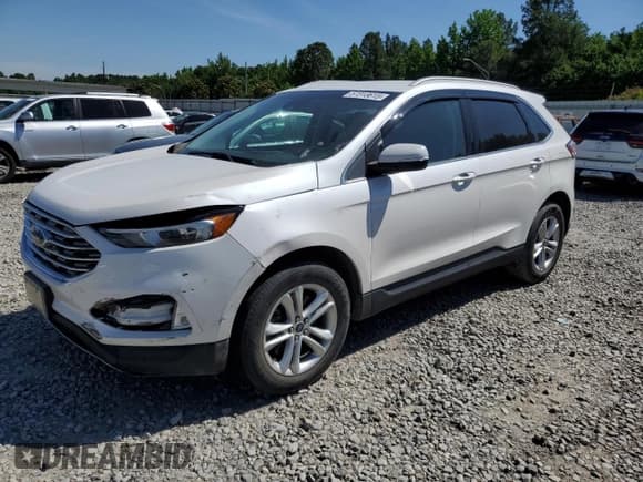 ✅ 2019 Ford Edge SEL • VIN: 2FMPK4J98KBB34524 • Lot: 57313615. Listed on Copart with 112,193 mi. Free auction sales archive from the USA and detailed vehicle history report at DreamBid. Image 1.