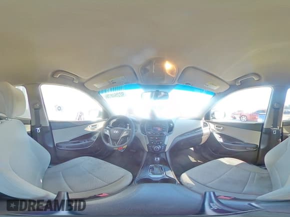 ✅ 2017 Hyundai Santa Fe 2.4L • VIN: 5XYZT3LB4HG455470 • Lot: 92260825. Listed on Copart with 119,440 mi. Free auction sales archive from the USA and detailed vehicle history report at DreamBid. Image 15.