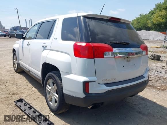 ✅ 2016 GMC Terrain SLE • VIN: 2GKALMEKXG6281145 • Lot: 43018920. Listed on IAAI with 199,585 mi. Free auction sales archive from the USA and detailed vehicle history report at DreamBid. Image 3.