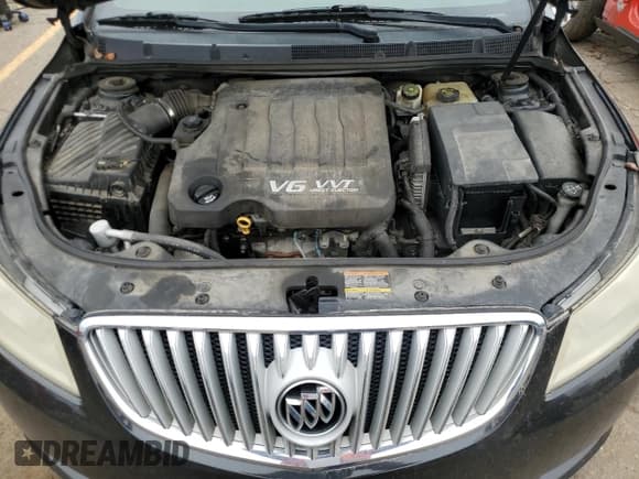 ✅ 2010 Buick LaCrosse CXL • VIN: 1G4GD5GG5AF163515 • Lot: 54576665. Listed on Copart with 184,115 mi. Free auction sales archive from the USA and detailed vehicle history report at DreamBid. Image 11.