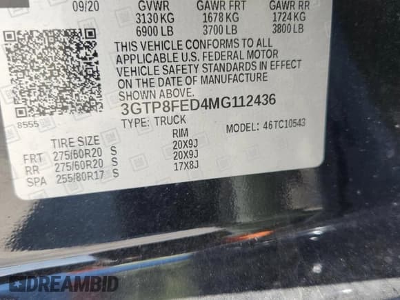 ✅ 2021 GMC Sierra 1500 Denali • VIN: 3GTP8FED4MG112436 • Lot: 81954835. Wystawiony na Copart z przebiegiem 93 009 mil. Bezpłatny archiwum sprzedaży aukcyjnych z USA i szczegółowy raport historii pojazdu na DreamBid. Zdjęcie 13.