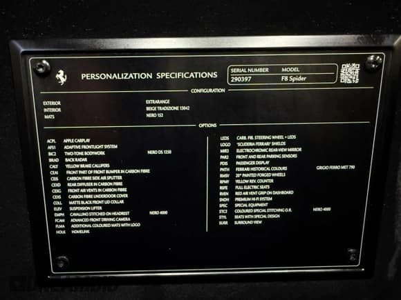 ✅ 2023 Ferrari F8 • VIN: ZFF93LMA0P0290397 • Lot: 81210015. Wystawiony na Copart z przebiegiem 14 524 mil. Bezpłatny archiwum sprzedaży aukcyjnych z USA i szczegółowy raport historii pojazdu na DreamBid. Zdjęcie 11.