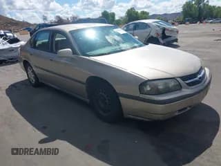 ✅ 2002 Chevrolet Impala • VIN: 2G1WF52E929154657 • Lot: 43453136. Listed on IAAI with 155,919 mi. Free auction sales archive from the USA and detailed vehicle history report at DreamBid. Image 1.