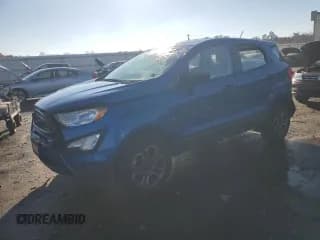 ✅ 2018 Ford EcoSport S • VIN: MAJ6P1SL6JC217125 • Лот: 93379035. Опубликован ранее на Copart с пробегом 90 194 миль. Бесплатный доступ к архиву аукционных продаж из США и подробный отчёт об истории автомобиля на DreamBid. Изображение 1.