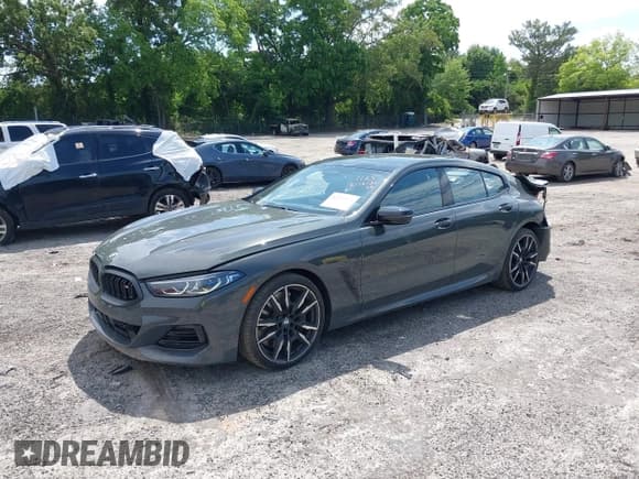 ✅ 2024 BMW 8 Series M850i • VIN: WBAGV8C09RCP31125 • Lot: 42333973. Listed on IAAI with 13,787 mi. Free auction sales archive from the USA and detailed vehicle history report at DreamBid. Image 17.
