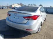 ✅ 2015 Hyundai Elantra Sport • VIN: KMHDH4AH5FU305500 • Lot: 41371807. Listed on IAAI with 110,249 mi. Free auction sales archive from the USA and detailed vehicle history report at DreamBid. Image 4.