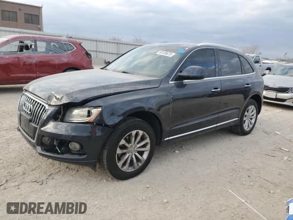 ✅ 2016 Audi Q5 Premium • VIN: WA1C2AFP9GA023681 • Lot: 93128675. Listed on Copart with 109,740 mi. Free auction sales archive from the USA and detailed vehicle history report at DreamBid. Image 1.