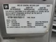 ✅ 2001 GMC Sierra 1500HD SLE • VIN: 1GTGK13UX1F203117 • Lot: 46486815. Listed on Copart with 295,598 mi. Free auction sales archive from the USA and detailed vehicle history report at DreamBid. Image 12.