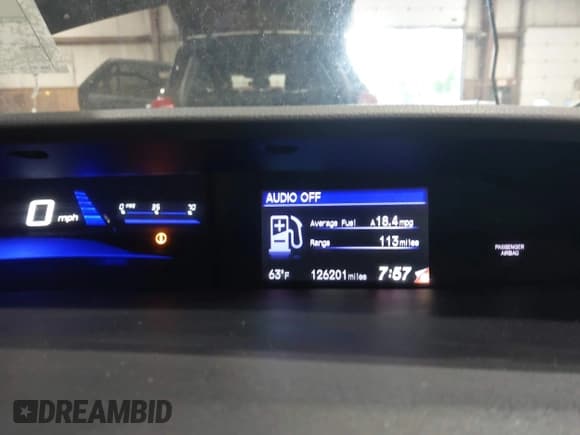 ✅ 2015 Honda Civic EX-L • VIN: 2HGFG3B04FH519305 • Lot: 43135309. Listed on IAAI with 126,201 mi. Free auction sales archive from the USA and detailed vehicle history report at DreamBid. Image 7.