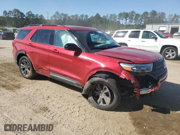 ✅ 2023 Ford Explorer XLT • VIN: 1FMSK7DH3PGC11900 • Lot: 87315095. Wystawiony na Copart z przebiegiem 24 631 mil. Bezpłatny archiwum sprzedaży aukcyjnych z USA i szczegółowy raport historii pojazdu na DreamBid. Zdjęcie 4.