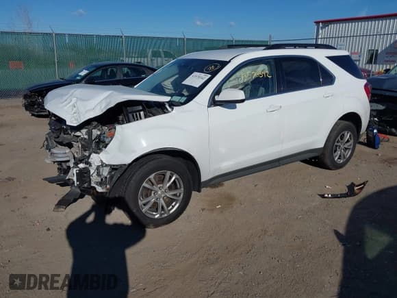✅ 2017 Chevrolet Equinox LT • VIN: 2GNFLFEK2H6309266 • Лот: 43570342. Опубликован ранее на IAAI с пробегом 164 340 миль. Бесплатный доступ к архиву аукционных продаж из США и подробный отчёт об истории автомобиля на DreamBid. Изображение 2.