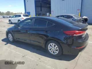 2017 Hyundai Elantra SE with VIN KMHD74LF1HU376632, listed as a Copart auction lot 71927175 with 148,558 mi miles and Clean title. Bid and sale history available at DreamBid. Image 2.