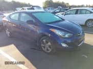 ✅ 2012 Hyundai Elantra GLS • VIN: 5NPDH4AE6CH085106 • Lot: 43452319. Listed on IAAI with 156,004 mi. Free auction sales archive from the USA and detailed vehicle history report at DreamBid. Image 1.