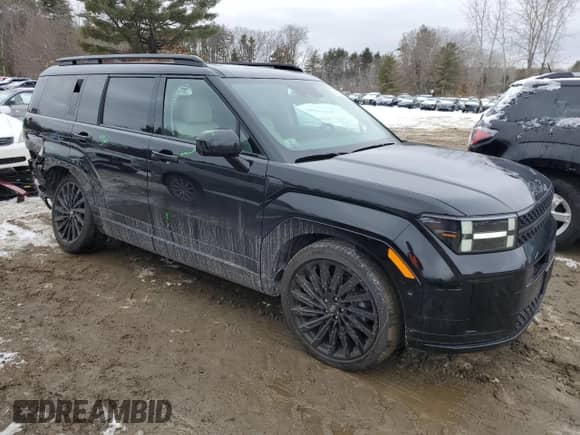 2024 Hyundai Santa Fe Calligraphy z VIN 5NMP5DGL4RH019333, wystawiony jako Copart lot #44702695 z przebiegiem 5 032 mil mil oraz Szkoda całkowita • Salvage title. Historia ofert i sprzedaży dostępna na DreamBid. Obrazek 4.