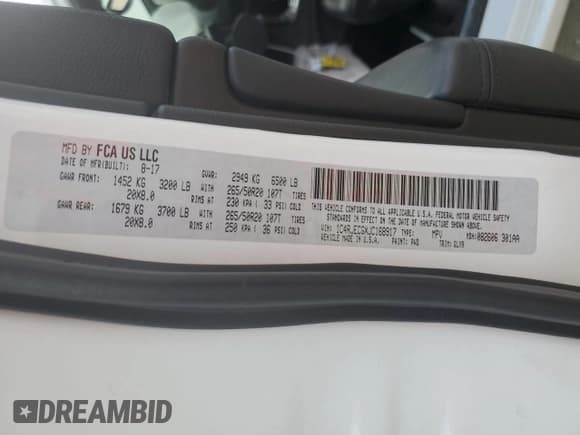 ✅ 2018 Jeep Grand Cherokee High Altitude • VIN: 1C4RJECGXJC168917 • Lot: 89699865. Listed on Copart with 86,593 mi. Free auction sales archive from the USA and detailed vehicle history report at DreamBid. Image 13.