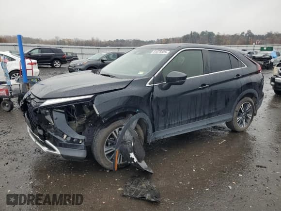 ✅ 2023 Mitsubishi Eclipse Cross SE • VIN: JA4ATWAA9PZ001752 • Лот: 91075905. Опубликован ранее на Copart с пробегом 69 125 миль. Бесплатный доступ к архиву аукционных продаж из США и подробный отчёт об истории автомобиля на DreamBid. Изображение 1.