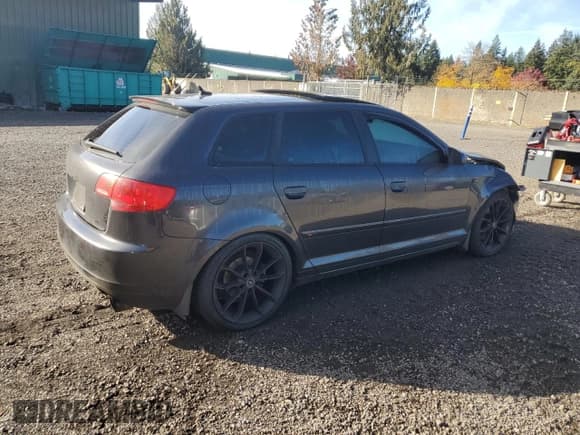 ✅ 2008 Audi A3 • VIN: WAUHF78P88A132907 • Lot: 89536345. Wystawiony na Copart z przebiegiem 123 889 mil. Bezpłatny archiwum sprzedaży aukcyjnych z USA i szczegółowy raport historii pojazdu na DreamBid. Zdjęcie 3.