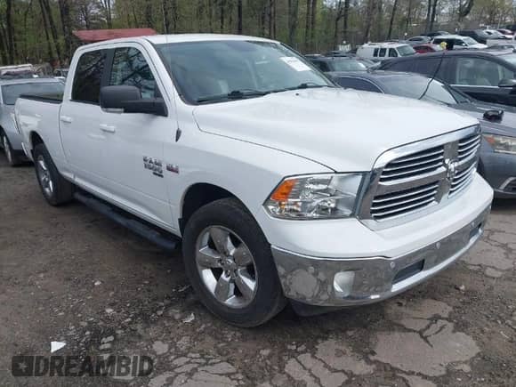 2019 Ram 1500 Big Horn with VIN 1C6RR6TT2KS608638, listed as a IAAI auction lot 41916465 with 79,269 mi miles and . Bid and sale history available at DreamBid. Image 1.