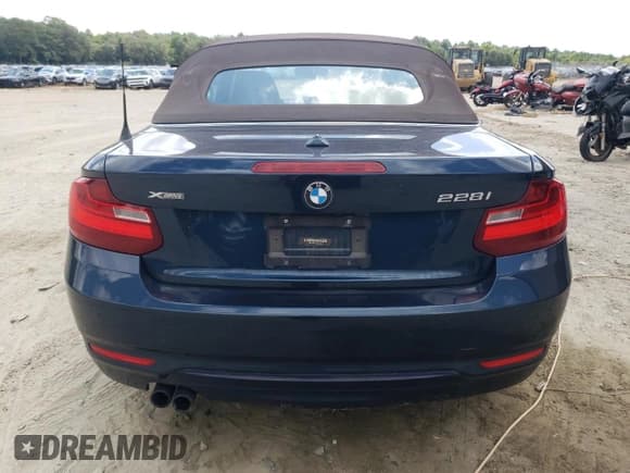 ✅ 2016 BMW 2 Series 228i xDrive • VIN: WBA1L9C50GV767526 • Lot: 67946495. Listed on Copart with 81,717 mi. Free auction sales archive from the USA and detailed vehicle history report at DreamBid. Image 6.