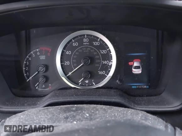 ✅ 2020 Toyota Corolla LE • VIN: 5YFEPRAE2LP101521 • Lot: 43678440. Listed on IAAI with 117,734 mi. Free auction sales archive from the USA and detailed vehicle history report at DreamBid. Image 7.