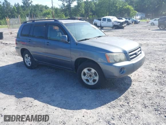 2003 Toyota Highlander with VIN JTEGD21A830066009, listed as a IAAI auction lot 42543516 with 264,635 mi miles and . Bid and sale history available at DreamBid. Image 1.