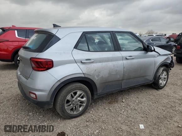 ✅ 2021 Hyundai Venue SE • VIN: KMHRB8A37MU065589 • Lot: 47740485. Listed on Copart with Not provided. Free auction sales archive from the USA and detailed vehicle history report at DreamBid. Image 3.
