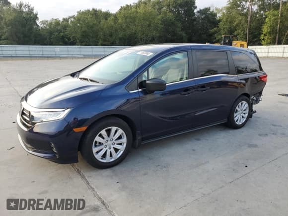 ✅ 2021 Honda Odyssey LX • VIN: 5FNRL6H27MB038629 • Lot: 71063985. Listed on Copart with 46,110 mi. Free auction sales archive from the USA and detailed vehicle history report at DreamBid. Image 1.