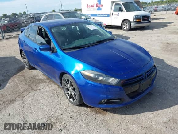 2013 Dodge Dart SXT z VIN 1C3CDFBA1DD181641, wystawiony jako IAAI lot #43176481 z przebiegiem 128 984 mil mil oraz . Historia ofert i sprzedaży dostępna na DreamBid. Obrazek 1.