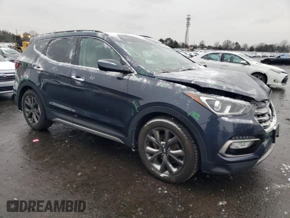✅ 2017 Hyundai Santa Fe Ultimate • VIN: 5XYZW4LA8HG486631 • Лот: 37935344. Опубликован ранее на Copart с пробегом 100 898 миль. Бесплатный доступ к архиву аукционных продаж из США и подробный отчёт об истории автомобиля на DreamBid. Изображение 4.
