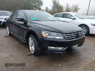✅ 2015 Volkswagen Passat SEL Premium • VIN: 1VWCV7A35FC022497 • Lot: 43546687. Listed on IAAI with 159,151 mi. Free auction sales archive from the USA and detailed vehicle history report at DreamBid. Image 1.