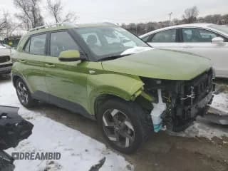 ✅ 2024 Hyundai Venue SEL • VIN: KMHRC8A35RU317487 • Lot: 87356974. Listed on Copart with 7,611 mi. Free auction sales archive from the USA and detailed vehicle history report at DreamBid. Image 4.