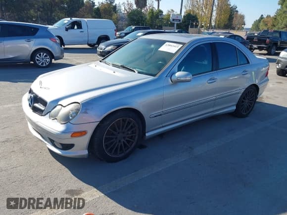 ✅ 2005 Mercedes-Benz C 230 Kompressor • VIN: WDBRF40JX5F583704 • Lot: 43802413. Listed on IAAI with Not provided. Free auction sales archive from the USA and detailed vehicle history report at DreamBid. Image 2.