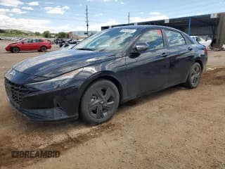 ✅ 2022 Hyundai Elantra Blue • VIN: KMHLM4AJ3NU018777 • Lot: 63441865. Listed on Copart with Not provided. Free auction sales archive from the USA and detailed vehicle history report at DreamBid. Image 1.