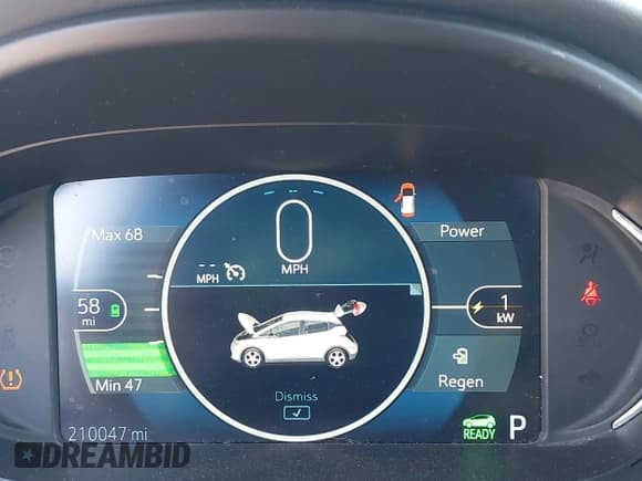 ✅ 2017 Chevrolet Bolt EV Premier • VIN: 1G1FX6S07H4156975 • Lot: 42302452. Wystawiony na IAAI z przebiegiem 210 047 mil. Bezpłatny archiwum sprzedaży aukcyjnych z USA i szczegółowy raport historii pojazdu na DreamBid. Zdjęcie 17.