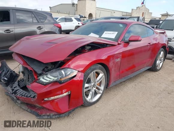 ✅ 2020 Ford Mustang GT • VIN: 1FA6P8CF0L5189802 • Lot: 41164207. Listed on IAAI with 74,806 mi. Free auction sales archive from the USA and detailed vehicle history report at DreamBid. Image 19.