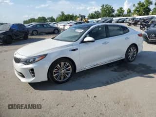 ✅ 2017 Kia Optima SX Limited • VIN: 5XXGV4L20HG167781 • Лот: 62403665. Опубликован ранее на Copart с пробегом 101 098 миль. Бесплатный доступ к архиву аукционных продаж из США и подробный отчёт об истории автомобиля на DreamBid. Изображение 1.