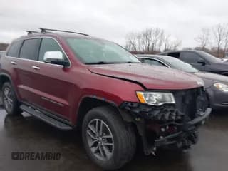 ✅ 2018 Jeep Grand Cherokee Limited • VIN: 1C4RJFBG9JC484557 • Lot: 43776156. Wystawiony na IAAI z przebiegiem 112 103 mil. Bezpłatny archiwum sprzedaży aukcyjnych z USA i szczegółowy raport historii pojazdu na DreamBid. Zdjęcie 1.