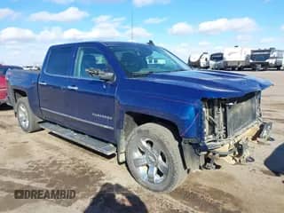 2017 Chevrolet Silverado 1500 LTZ with VIN 3GCUKSEC4HG371972, listed as a IAAI auction lot 41696294 with 123,297 mi miles and . Bid and sale history available at DreamBid. Image 1.