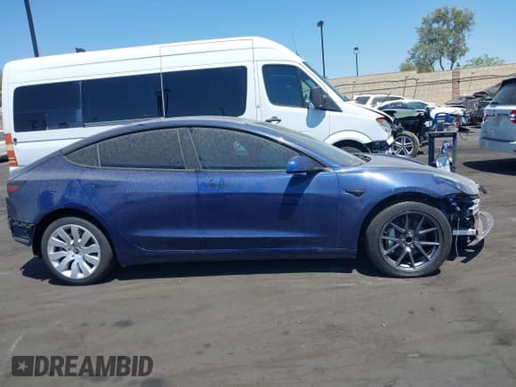 ✅ 2023 Tesla Model 3 • VIN: 5YJ3E1EAXPF621649 • Lot: 43008590. Listed on IAAI with 8,259 mi. Free auction sales archive from the USA and detailed vehicle history report at DreamBid. Image 14.