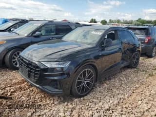 ✅ 2021 Audi Q8 Prestige • VIN: WA1FVBF19MD025902 • Lot: 67403075. Wystawiony na Copart z przebiegiem Nie podano. Bezpłatny archiwum sprzedaży aukcyjnych z USA i szczegółowy raport historii pojazdu na DreamBid. Zdjęcie 1.