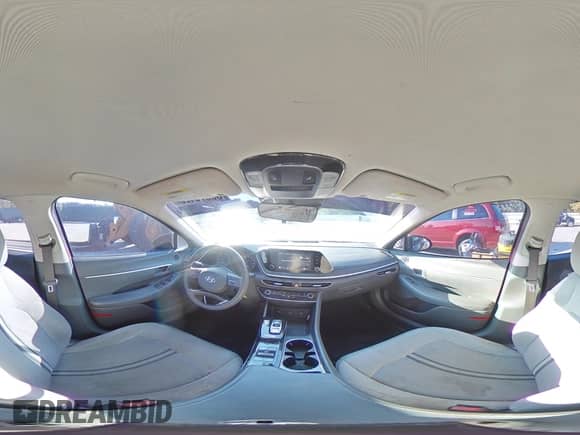 2020 Hyundai Sonata SE with VIN 5NPEG4JA3LH001599, listed as a Copart auction lot 80376125 with 136,010 mi miles and Salvage title. Bid and sale history available at DreamBid. Image 14.