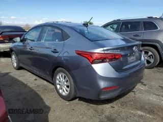 2019 Hyundai Accent SE with VIN 3KPC24A31KE054151, listed as a Copart auction lot 62858812 with 47,294 mi miles and . Bid and sale history available at DreamBid. Image 3.