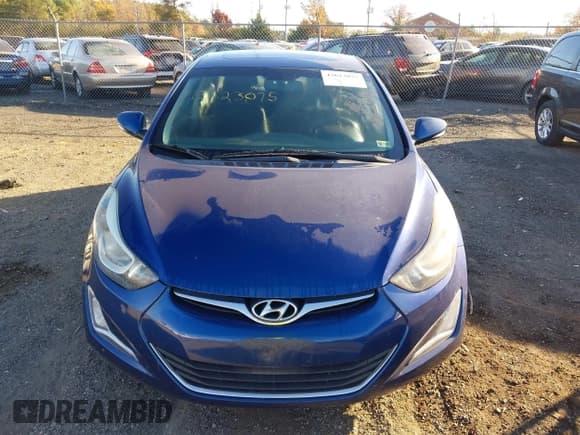 ✅ 2016 Hyundai Elantra SE • VIN: 5NPDH4AE8GH734569 • Lot: 43623075. Listed on IAAI with 148,011 mi. Free auction sales archive from the USA and detailed vehicle history report at DreamBid. Image 12.